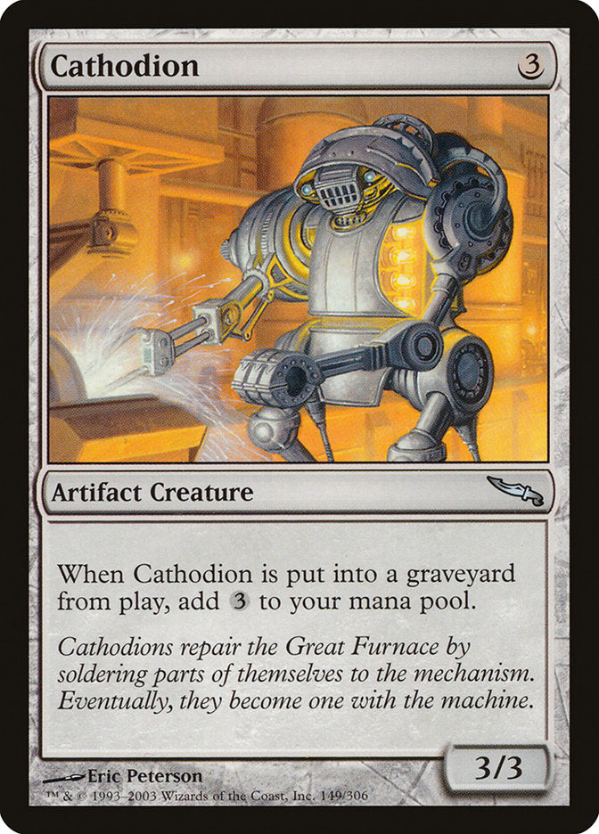 Cathodion [Mirrodin] MTG Single Magic: The Gathering | Red Claw Gaming