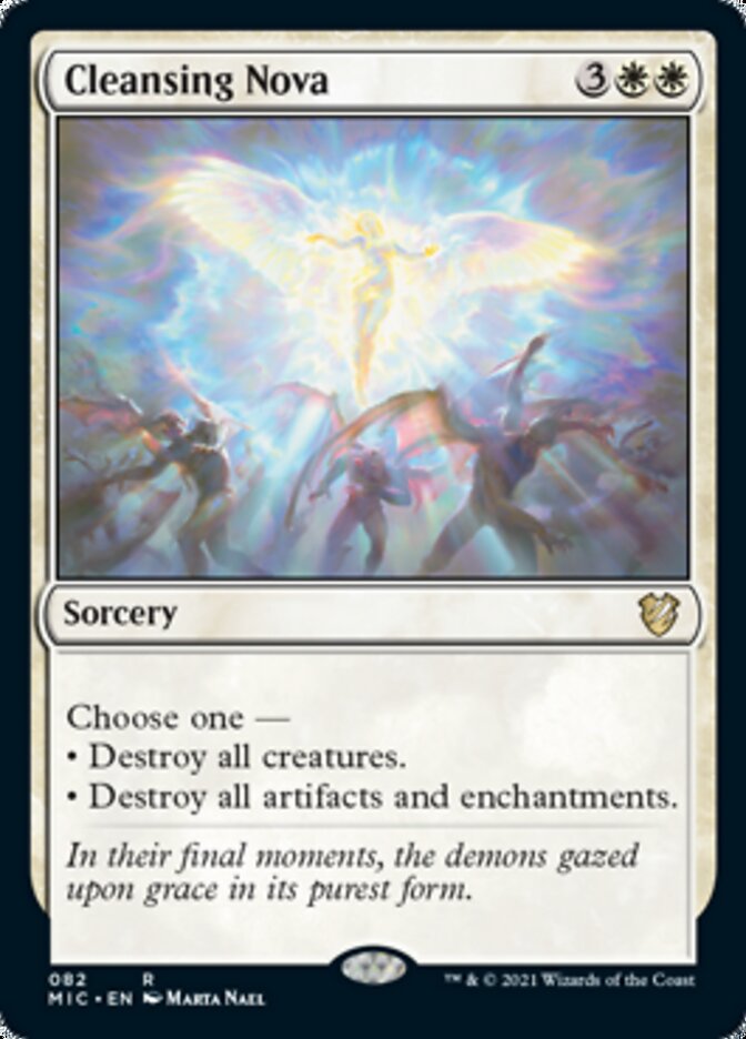 Cleansing Nova [Innistrad: Midnight Hunt Commander] MTG Single Magic: The Gathering | Red Claw Gaming