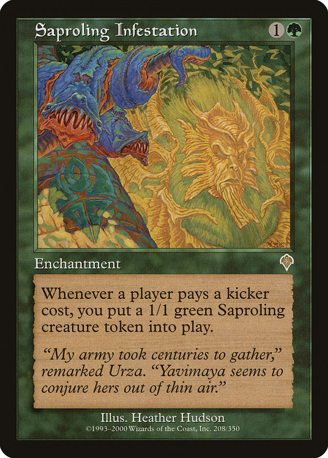 Saproling Infestation [Invasion] MTG Single Magic: The Gathering | Red Claw Gaming