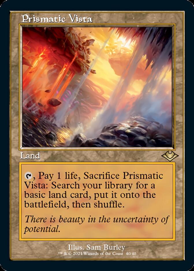 Prismatic Vista (Retro) [Modern Horizons] MTG Single Magic: The Gathering    | Red Claw Gaming