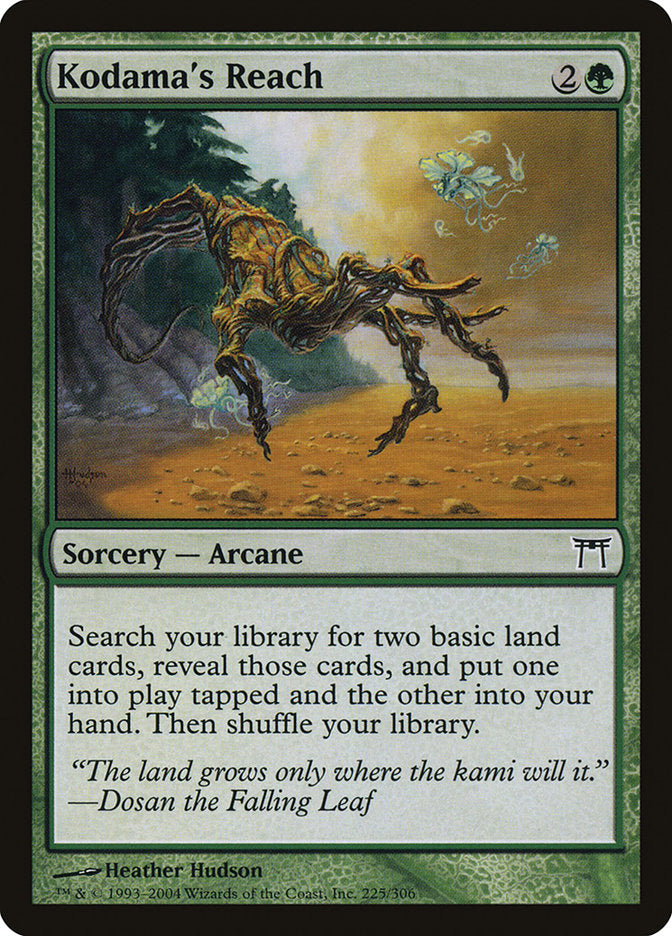 Kodama's Reach [Champions of Kamigawa] MTG Single Magic: The Gathering | Red Claw Gaming