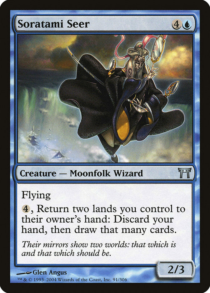 Soratami Seer [Champions of Kamigawa] MTG Single Magic: The Gathering | Red Claw Gaming