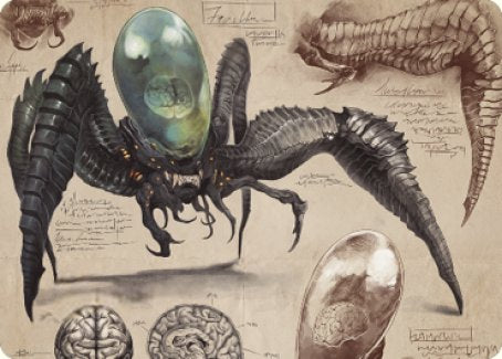 Psychosis Crawler Art Card [The Brothers' War Art Series] MTG Single Magic: The Gathering | Red Claw Gaming