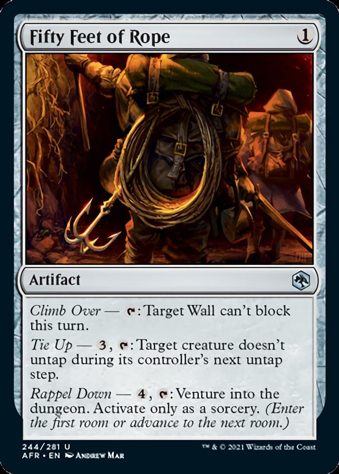 Fifty Feet of Rope [Dungeons & Dragons: Adventures in the Forgotten Realms] MTG Single Magic: The Gathering | Red Claw Gaming