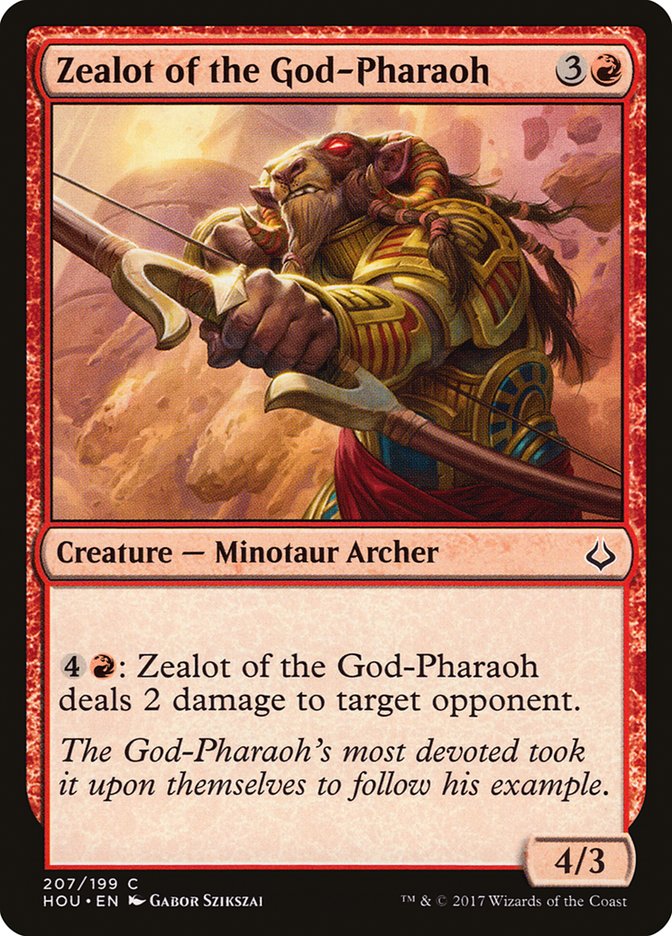 Zealot of the God-Pharaoh [Hour of Devastation] MTG Single Magic: The Gathering | Red Claw Gaming