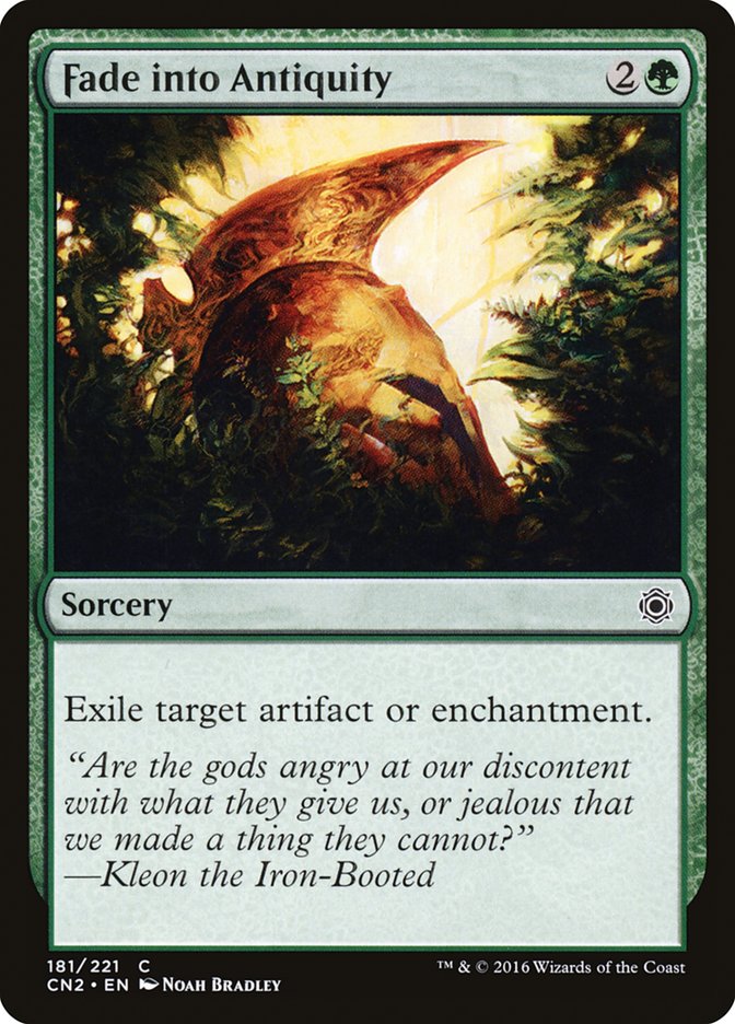 Fade into Antiquity [Conspiracy: Take the Crown] MTG Single Magic: The Gathering | Red Claw Gaming