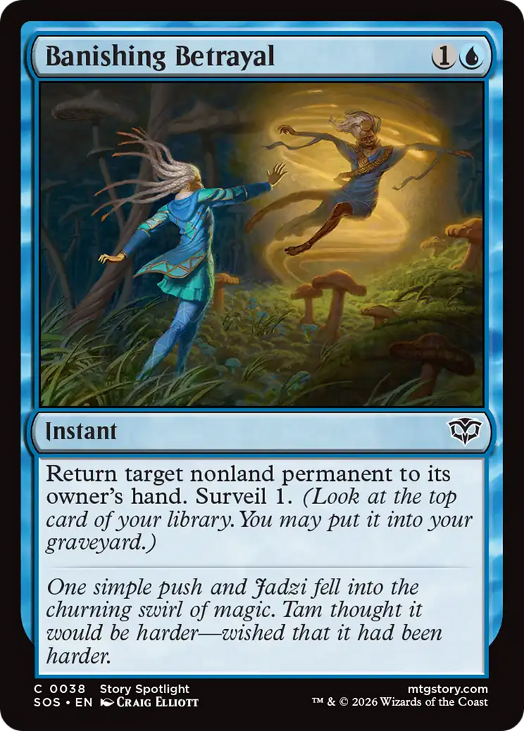 Banishing Betrayal [Secrets of Strixhaven] MTG Single Magic: The Gathering | Red Claw Gaming