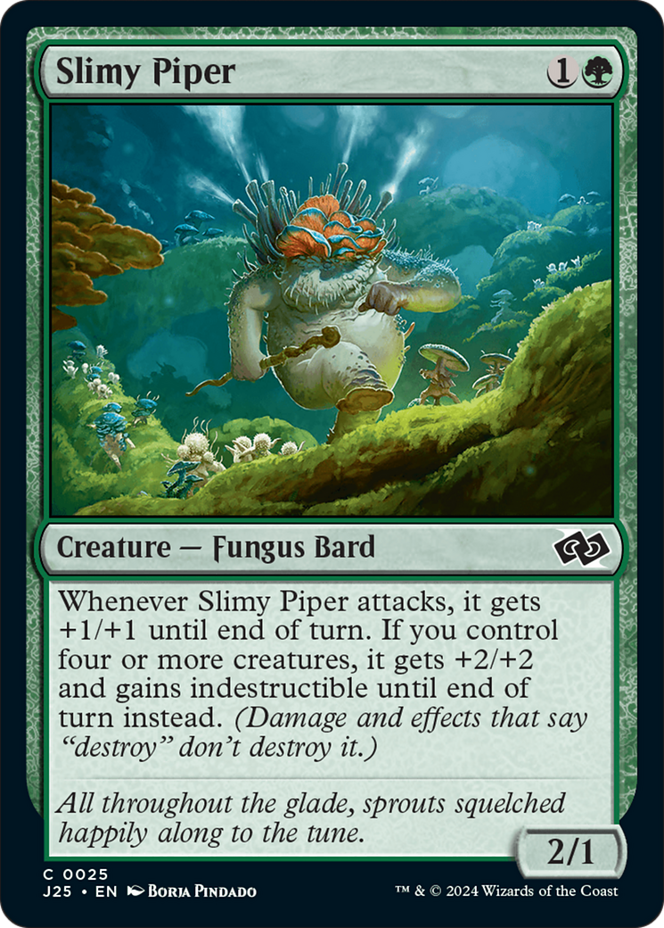 Slimy Piper [Foundations Jumpstart] MTG Single Magic: The Gathering | Red Claw Gaming