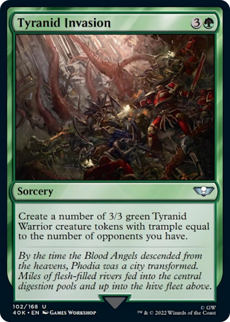 Tyranid Invasion (Surge Foil) [Warhammer 40,000] MTG Single Magic: The Gathering | Red Claw Gaming