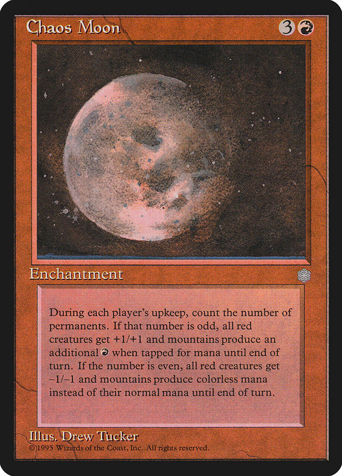 Chaos Moon [Ice Age] MTG Single Magic: The Gathering | Red Claw Gaming