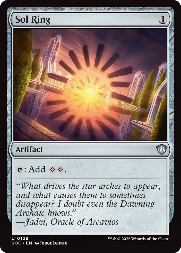 Sol Ring [Secrets of Strixhaven Commander] MTG Single Magic: The Gathering | Red Claw Gaming