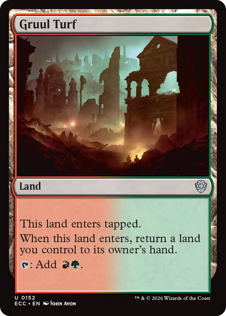 Gruul Turf [Lorwyn Eclipsed Commander] MTG Single Magic: The Gathering | Red Claw Gaming
