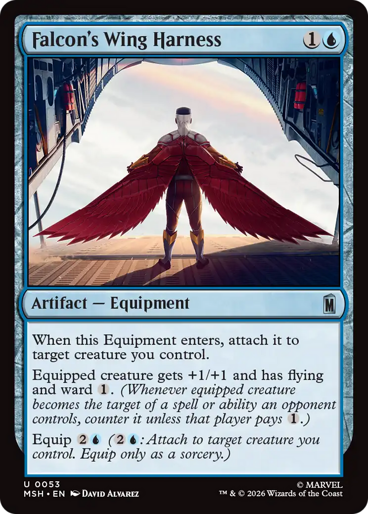 Falcon's Wing Harness [Marvel Super Heroes] | Red Claw Gaming