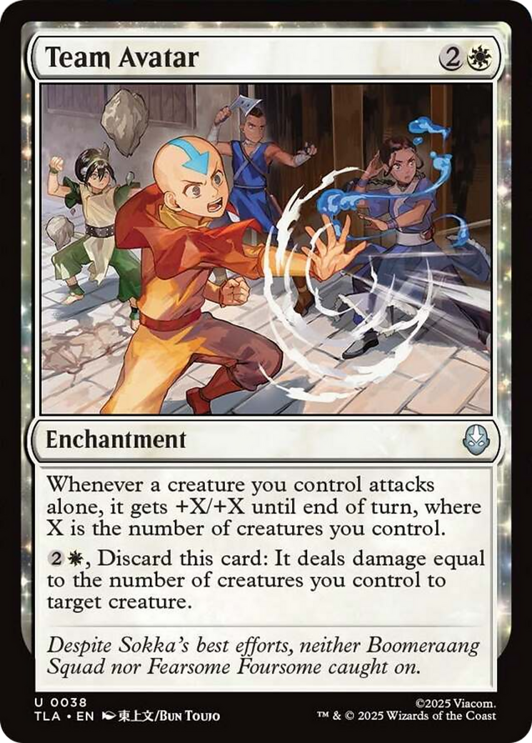 Team Avatar [Avatar: The Last Airbender] MTG Single Magic: The Gathering | Red Claw Gaming