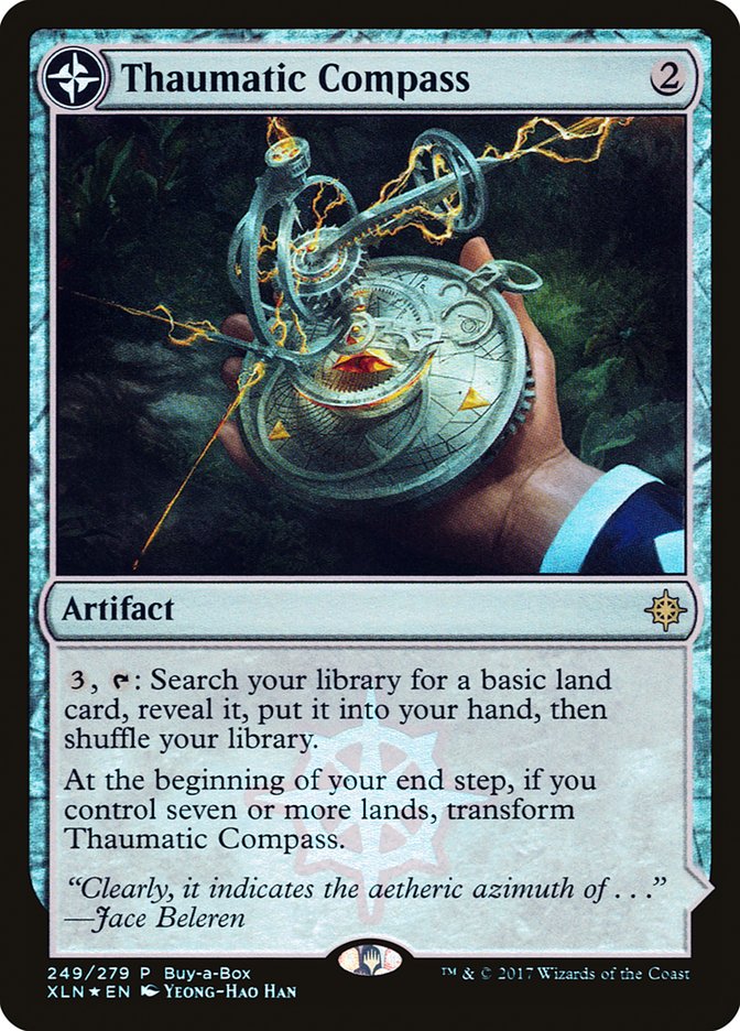 Thaumatic Compass // Spires of Orazca (Buy-A-Box) [Ixalan Treasure Chest] MTG Single Magic: The Gathering | Red Claw Gaming