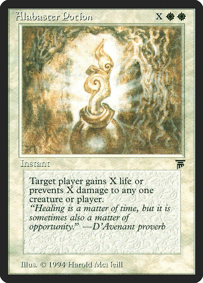 Alabaster Potion [Legends] MTG Single Magic: The Gathering | Red Claw Gaming