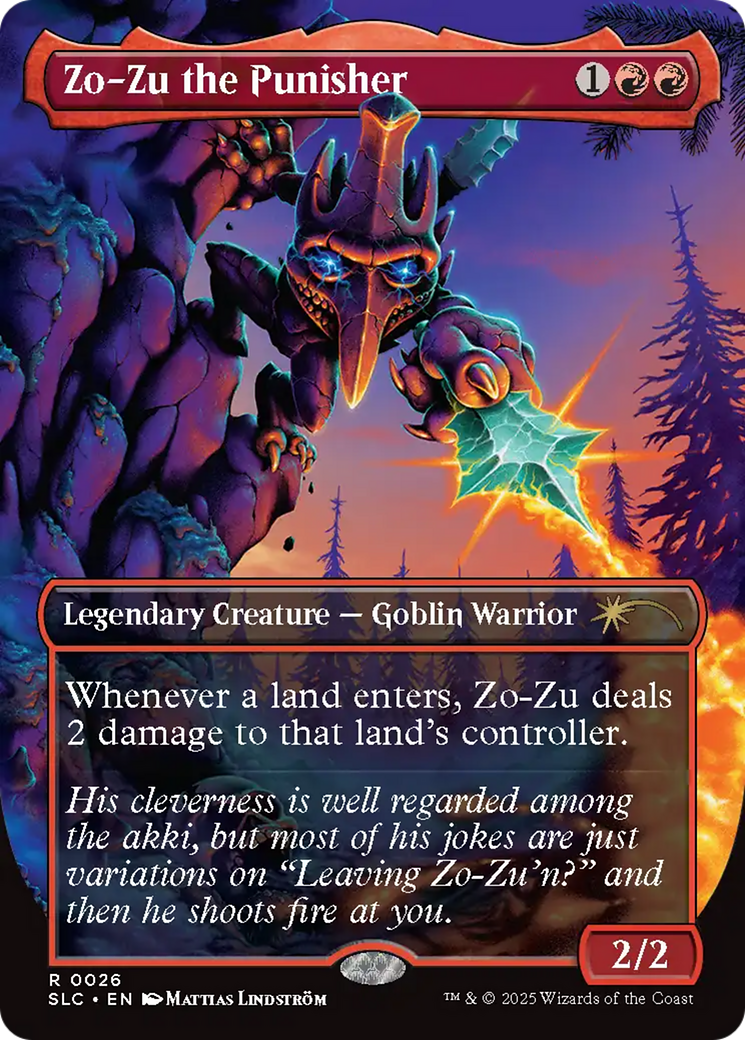 Zo-Zu the Punisher [Secret Lair Countdown Kit] MTG Single Magic: The Gathering | Red Claw Gaming