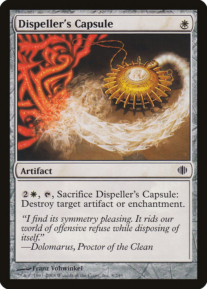 Dispeller's Capsule [Shards of Alara] MTG Single Magic: The Gathering | Red Claw Gaming