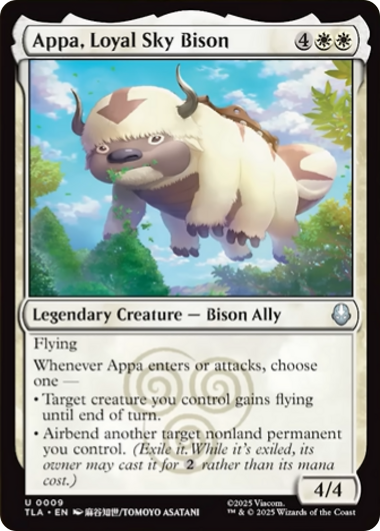 Appa, Loyal Sky Bison [Avatar: The Last Airbender] MTG Single Magic: The Gathering | Red Claw Gaming
