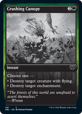 Crushing Canopy [Innistrad: Double Feature] MTG Single Magic: The Gathering | Red Claw Gaming