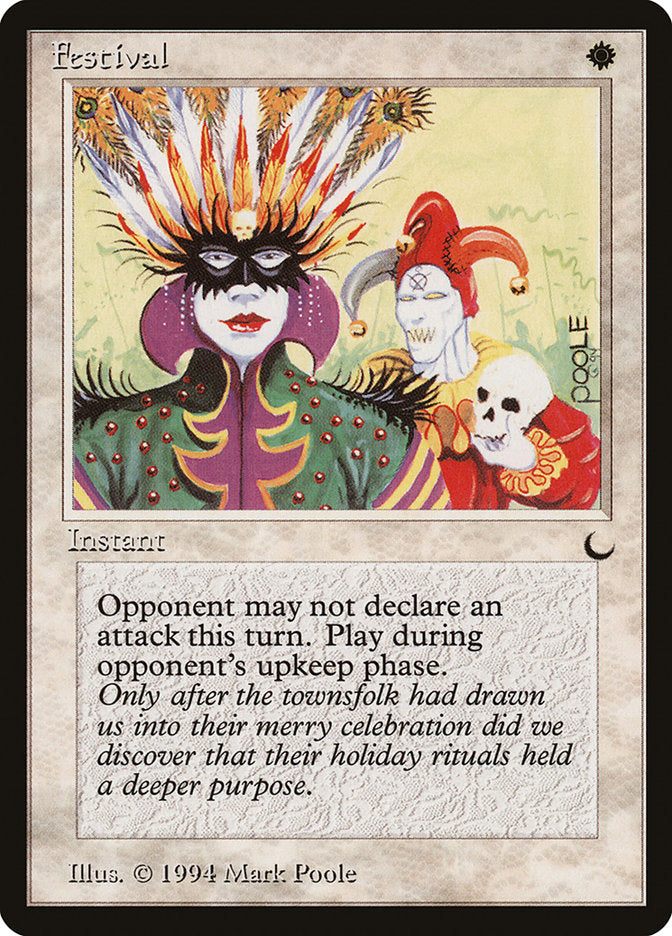 Festival [The Dark] MTG Single Magic: The Gathering | Red Claw Gaming