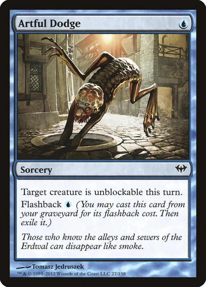 Artful Dodge [Dark Ascension] MTG Single Magic: The Gathering | Red Claw Gaming