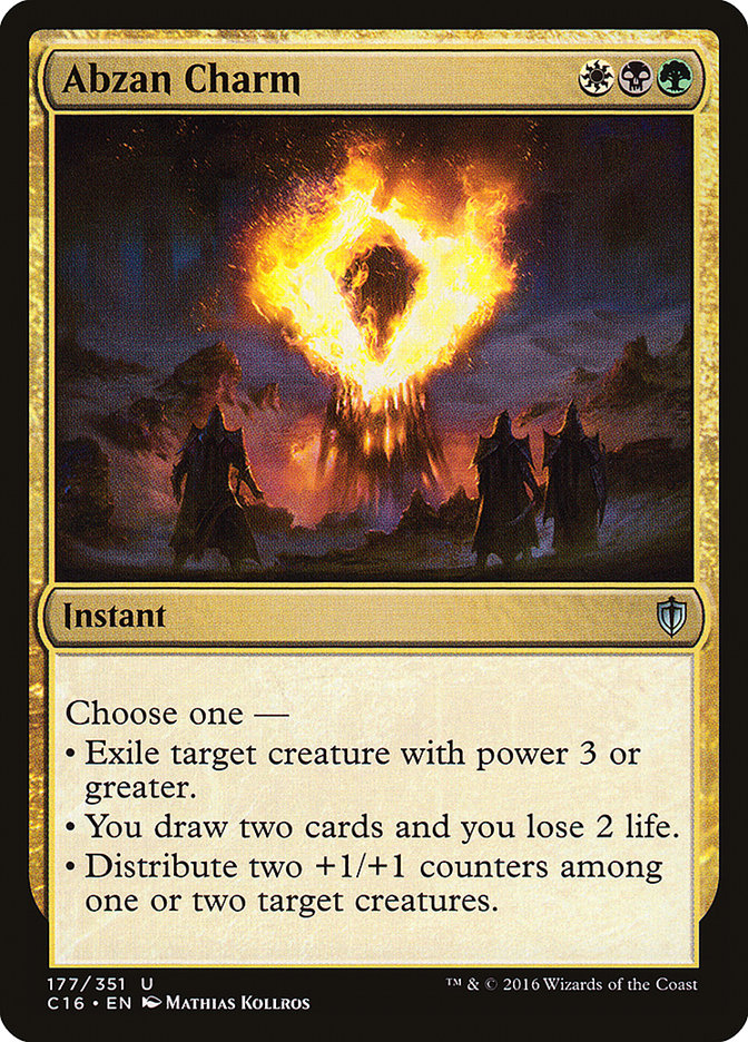 Abzan Charm [Commander 2016] MTG Single Magic: The Gathering | Red Claw Gaming