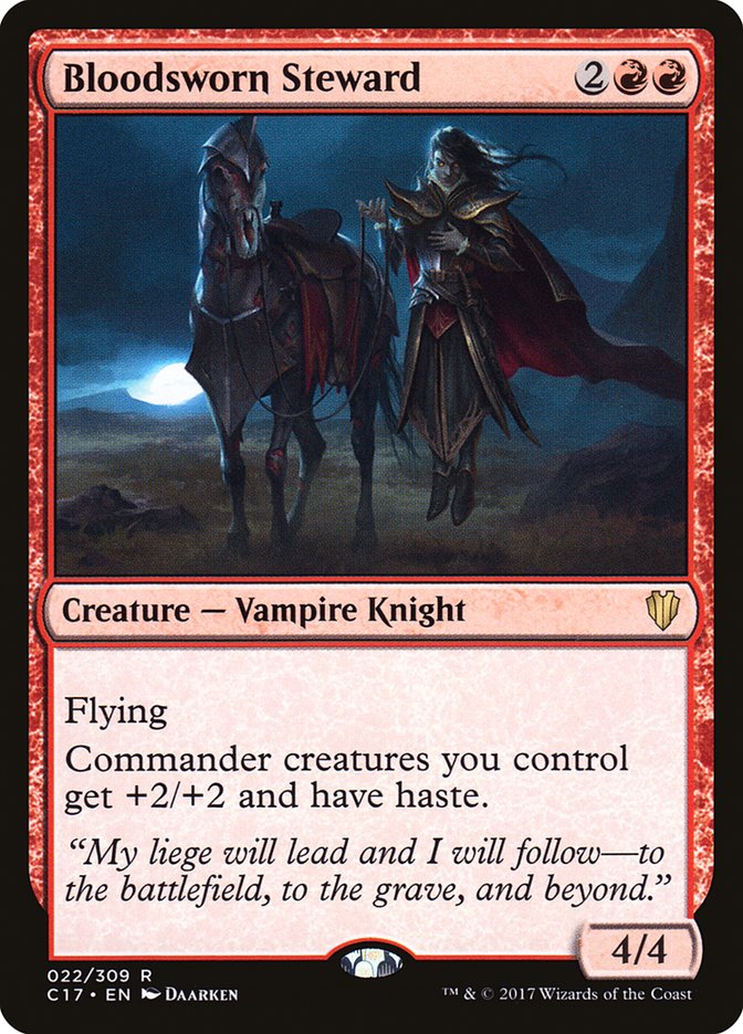Bloodsworn Steward [Commander 2017] MTG Single Magic: The Gathering | Red Claw Gaming