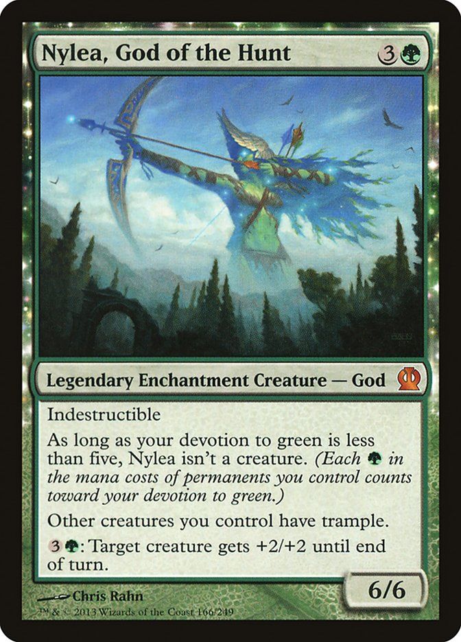 Nylea, God of the Hunt [Theros] MTG Single Magic: The Gathering | Red Claw Gaming