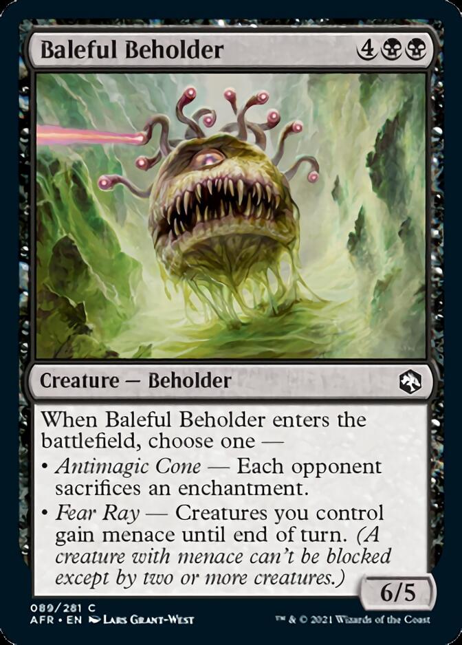 Baleful Beholder [Dungeons & Dragons: Adventures in the Forgotten Realms] MTG Single Magic: The Gathering | Red Claw Gaming