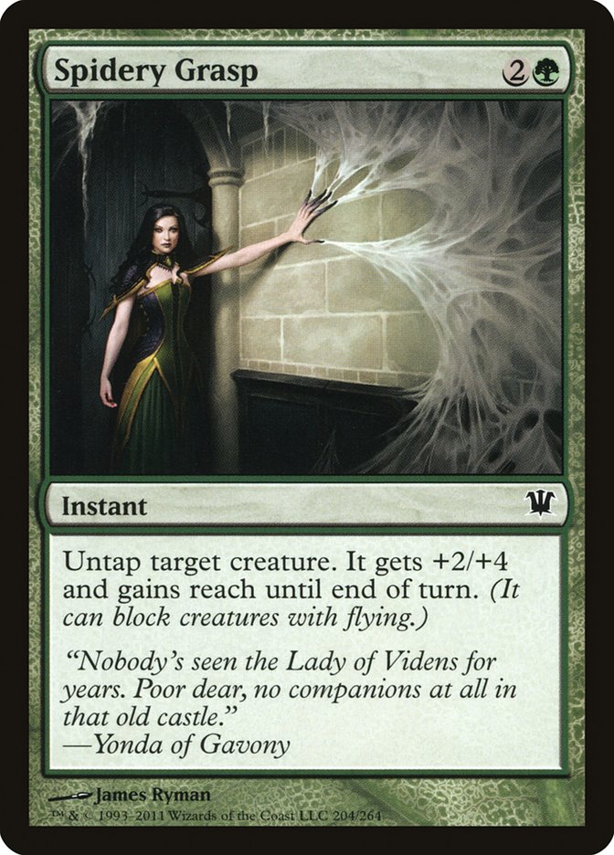 Spidery Grasp [Innistrad] MTG Single Magic: The Gathering | Red Claw Gaming