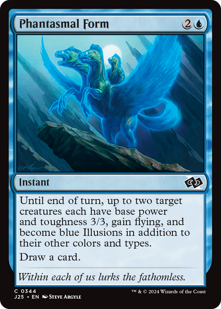 Phantasmal Form [Foundations Jumpstart] MTG Single Magic: The Gathering | Red Claw Gaming