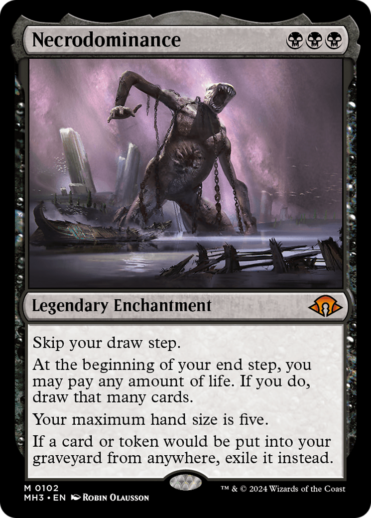 Necrodominance [Modern Horizons 3] MTG Single Magic: The Gathering | Red Claw Gaming