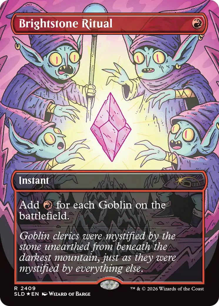 Brightstone Ritual [Secret Lair Drop Series] MTG Single Magic: The Gathering | Red Claw Gaming
