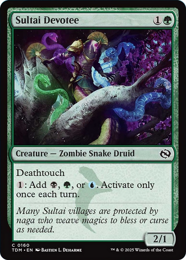 Sultai Devotee [Tarkir: Dragonstorm] MTG Single Magic: The Gathering | Red Claw Gaming
