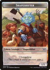 Myr (024) // Shapeshifter Double-Sided Token [Double Masters Tokens] MTG Single Magic: The Gathering | Red Claw Gaming