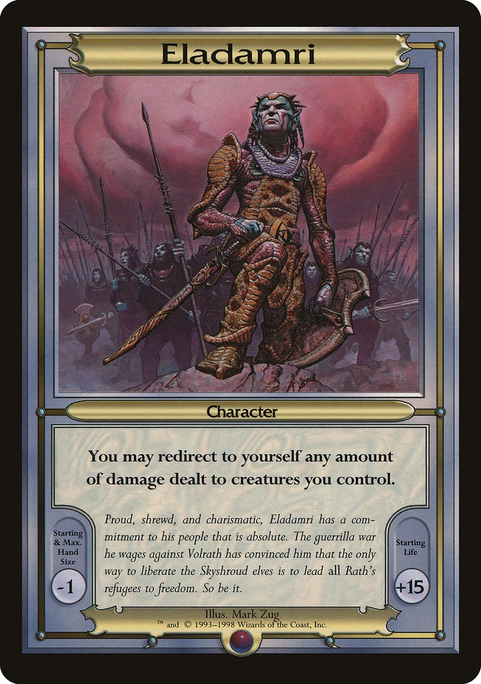 Eladamri [Vanguard Series] MTG Single Magic: The Gathering | Red Claw Gaming