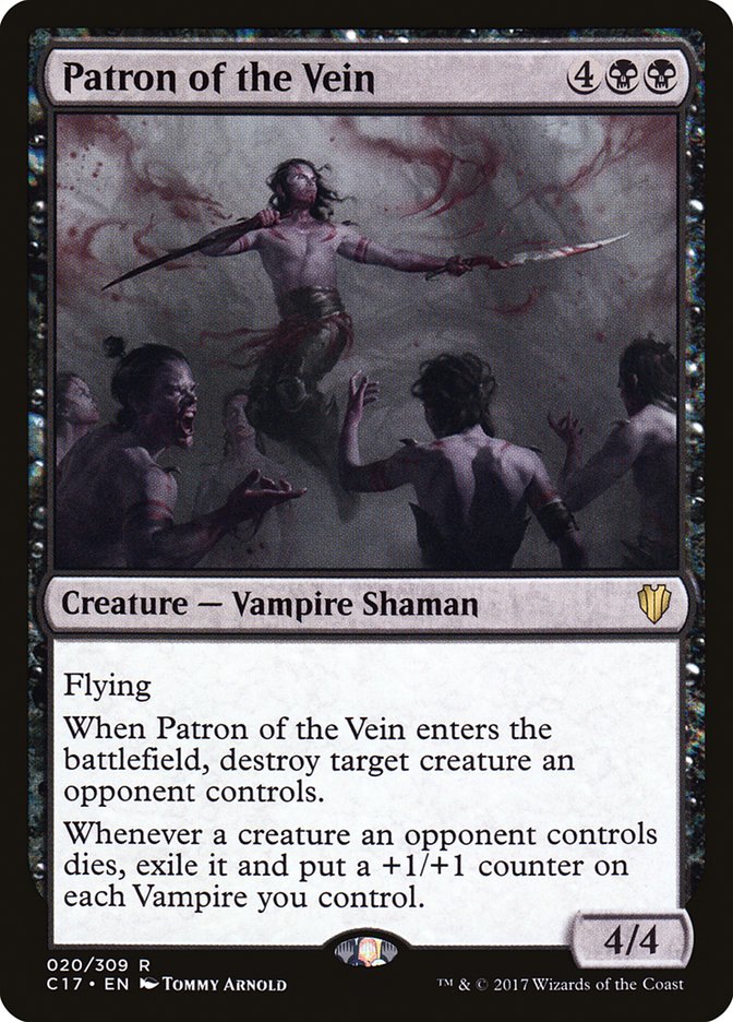 Patron of the Vein [Commander 2017] MTG Single Magic: The Gathering | Red Claw Gaming