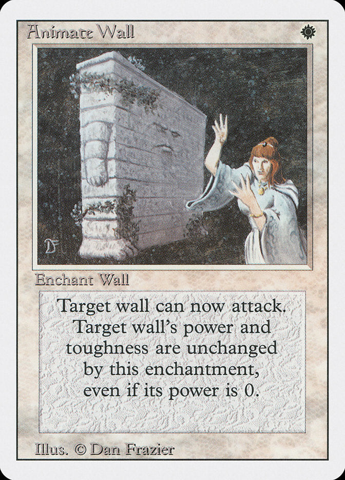 Animate Wall [Revised Edition] MTG Single Magic: The Gathering | Red Claw Gaming