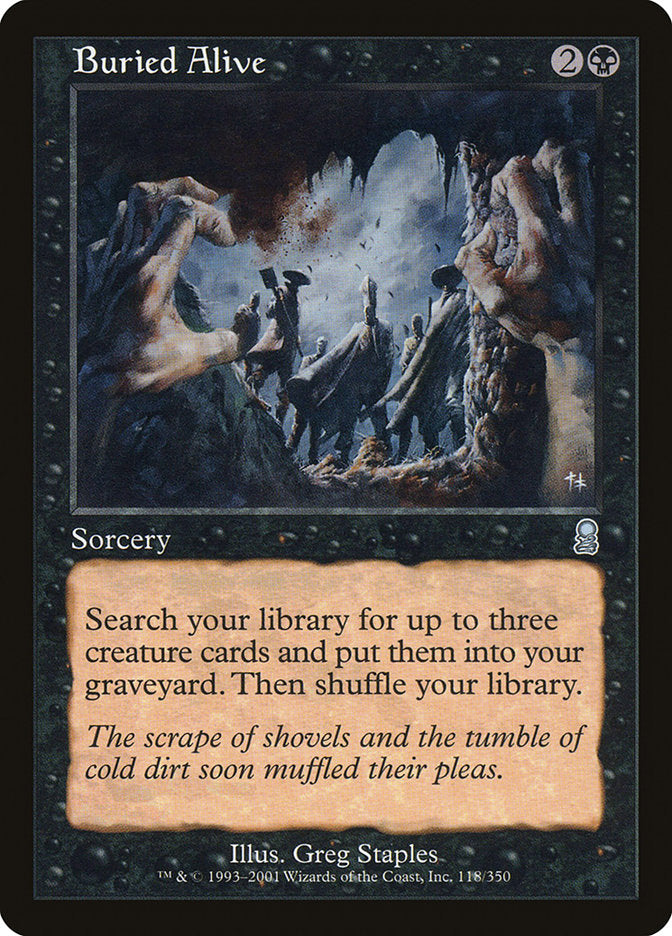 Buried Alive [Odyssey] MTG Single Magic: The Gathering | Red Claw Gaming