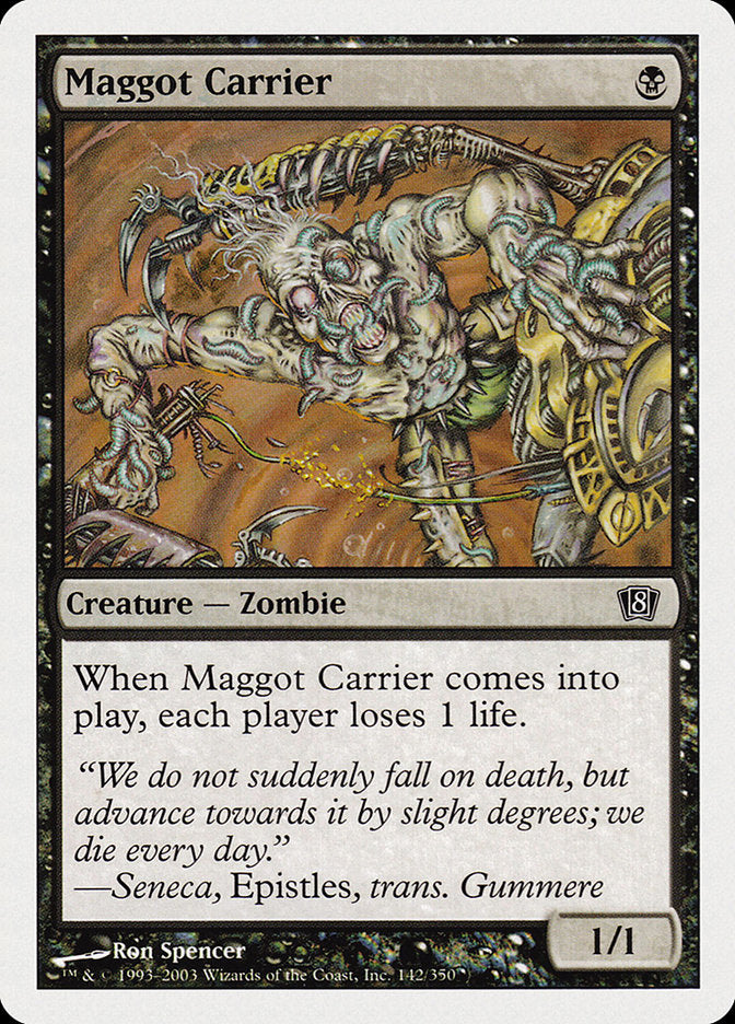 Maggot Carrier [Eighth Edition] MTG Single Magic: The Gathering | Red Claw Gaming