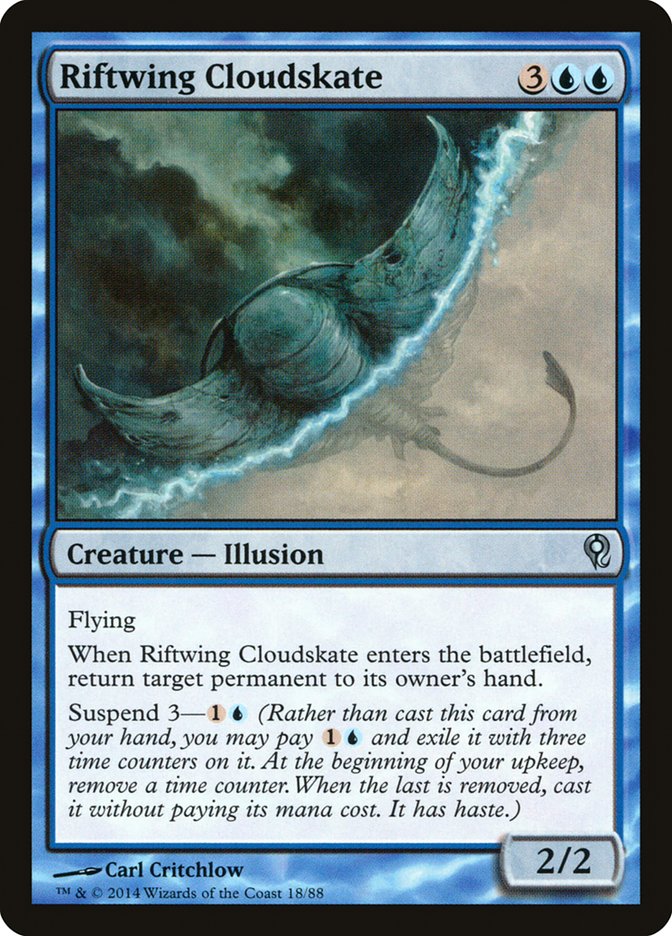 Riftwing Cloudskate [Duel Decks: Jace vs. Vraska] MTG Single Magic: The Gathering    | Red Claw Gaming