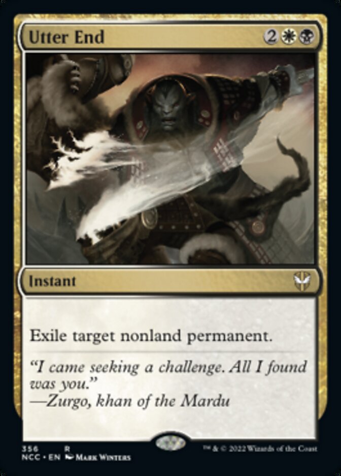 Utter End [Streets of New Capenna Commander] MTG Single Magic: The Gathering | Red Claw Gaming