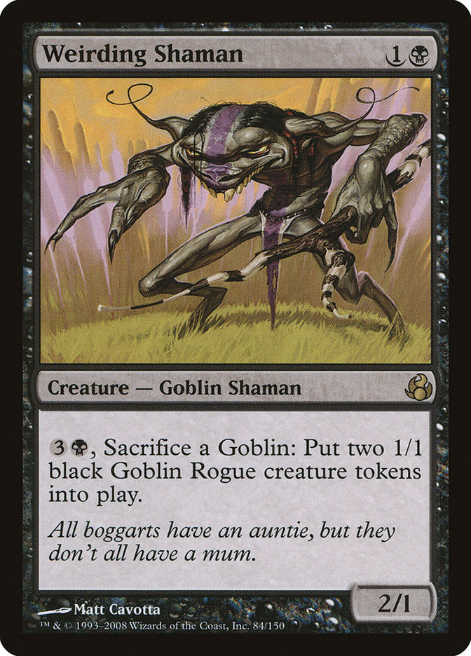 Weirding Shaman [Morningtide] MTG Single Magic: The Gathering | Red Claw Gaming