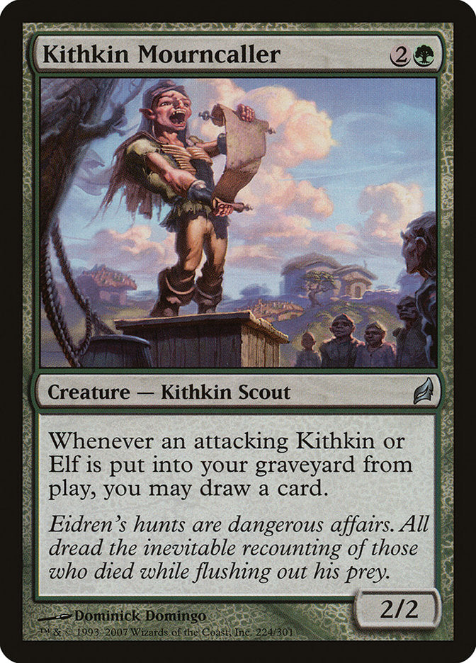 Kithkin Mourncaller [Lorwyn] MTG Single Magic: The Gathering | Red Claw Gaming