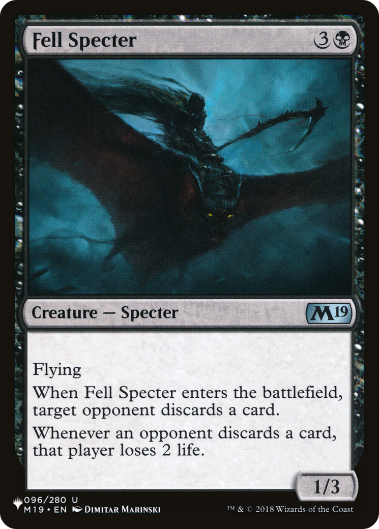Fell Specter [The List] MTG Single Magic: The Gathering | Red Claw Gaming