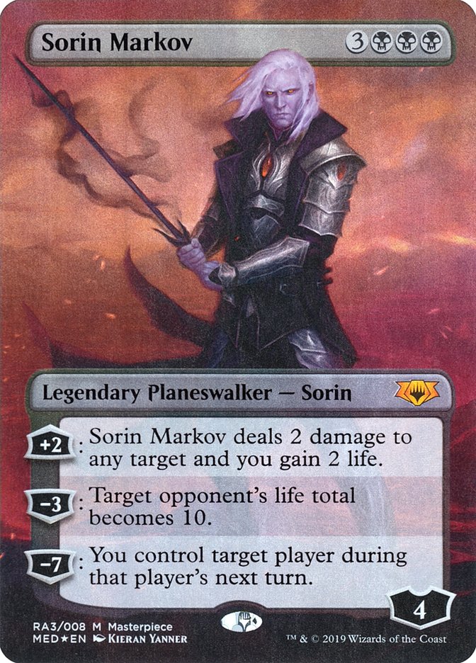 Sorin Markov [Mythic Edition] MTG Single Magic: The Gathering | Red Claw Gaming
