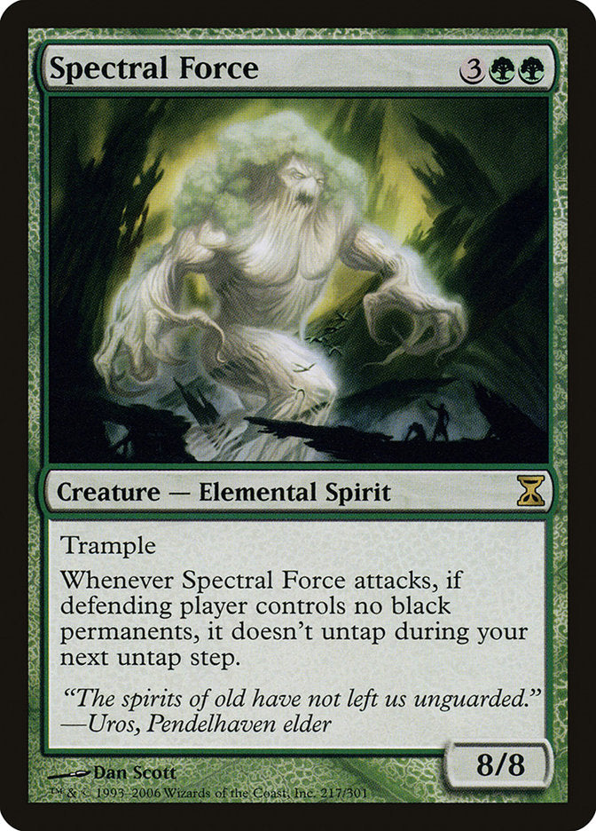 Spectral Force [Time Spiral] MTG Single Magic: The Gathering | Red Claw Gaming
