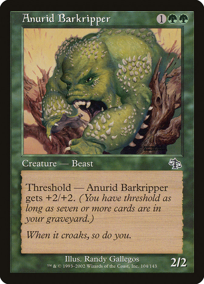 Anurid Barkripper [Judgment] MTG Single Magic: The Gathering | Red Claw Gaming