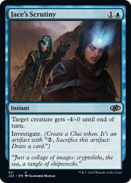 Jace's Scrutiny [Jumpstart 2022] MTG Single Magic: The Gathering | Red Claw Gaming